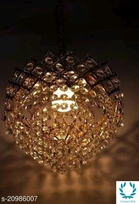 Unique Ceiling Lights - 160mmMedium Jhumar, Crystal, Jhumar, Pack of :1